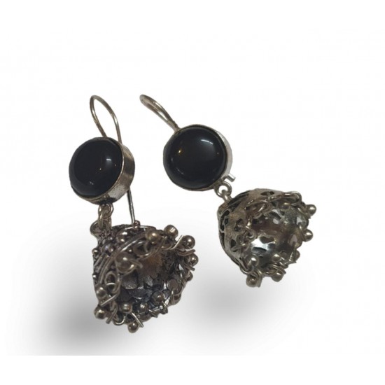 Black Onyx Earrings