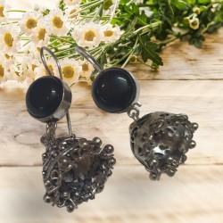 Black Onyx Earrings