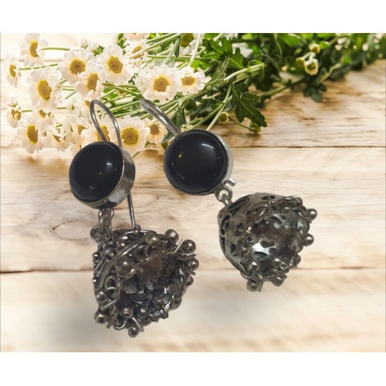 Black Onyx Earrings