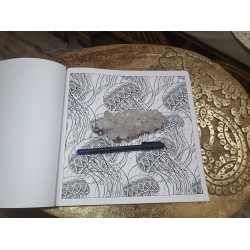 Clear Quartz CRYSTAL Wall Hanging/ Paperweight