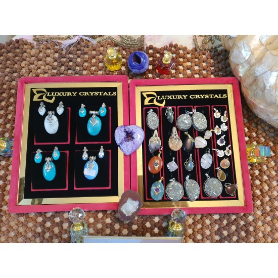 CRYSTAL PENDENT SETS