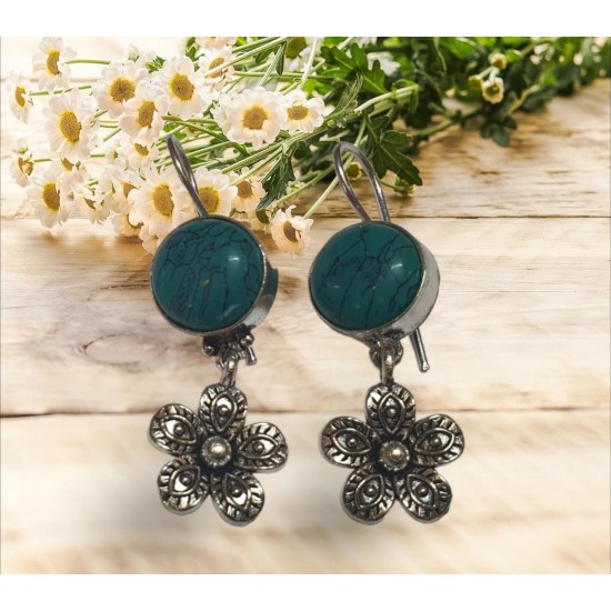 Malachite Earrings