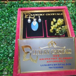 Opal Crystal Pendant Sets