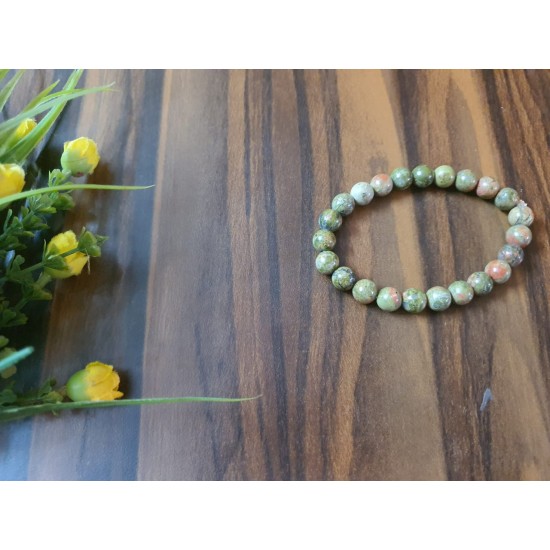 Unakite CRYSTAL Bracelet