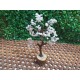 Rose Quartz Tree Rose Quartz Tree with Rose Quartz CRYSTAL Chips with Wooden Base