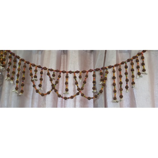 Real Rudraksh Toran / Bandhanwar/ Wall Hanging