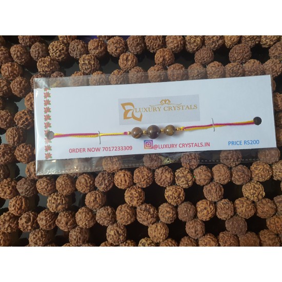 Tiger Eye CRYSTAL Rakhi