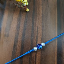 Evil eye Rakhi With Pearl 