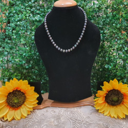 Black Pearl Necklace
