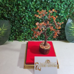 Carlenian CRYSTAL Tree with wooden base