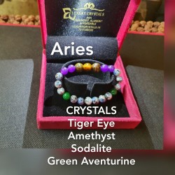 Aries Crystal Bracelet