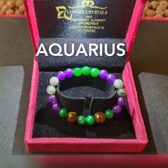 Aquarius Crystal Bracelet