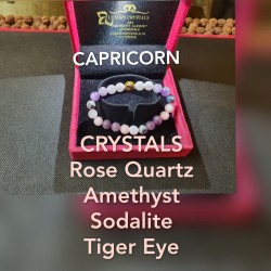 Capricorn Crystal Bracelet