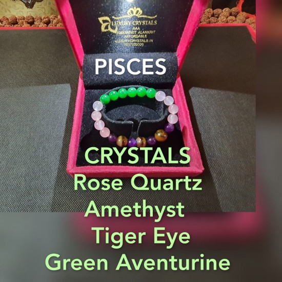 Pisces Crystal Bracelet 