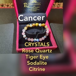Cancer Cyrstal Bracelet 